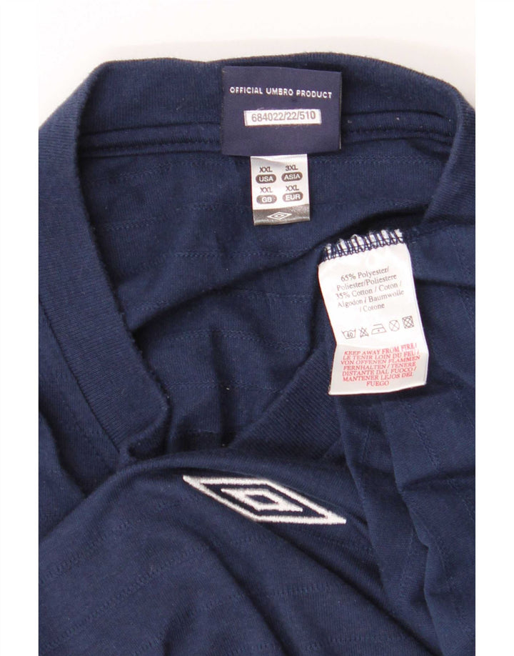 Umbro Tricou Bărbați Top 2XL Bleumarin Poliester