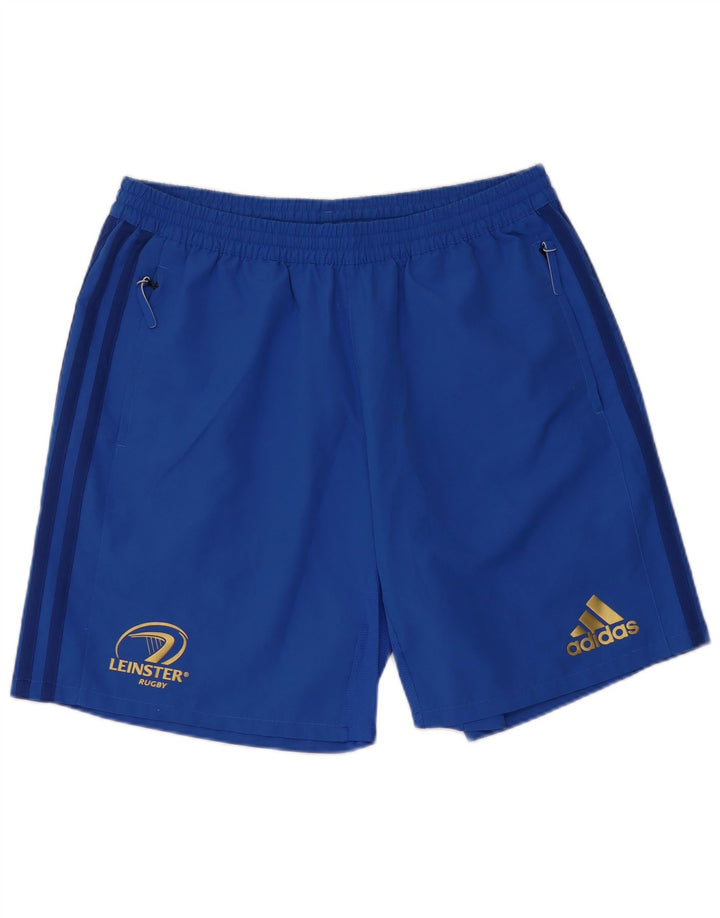 Pantaloni scurți sport ADIDAS Leinster Rugby, XL, poliester, albastru