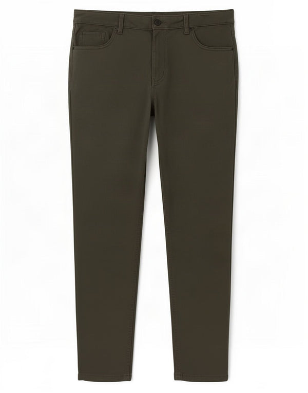 Pantaloni casual drepti pentru femei Marks & Spencer UK 18 XL W36 L28 Verde