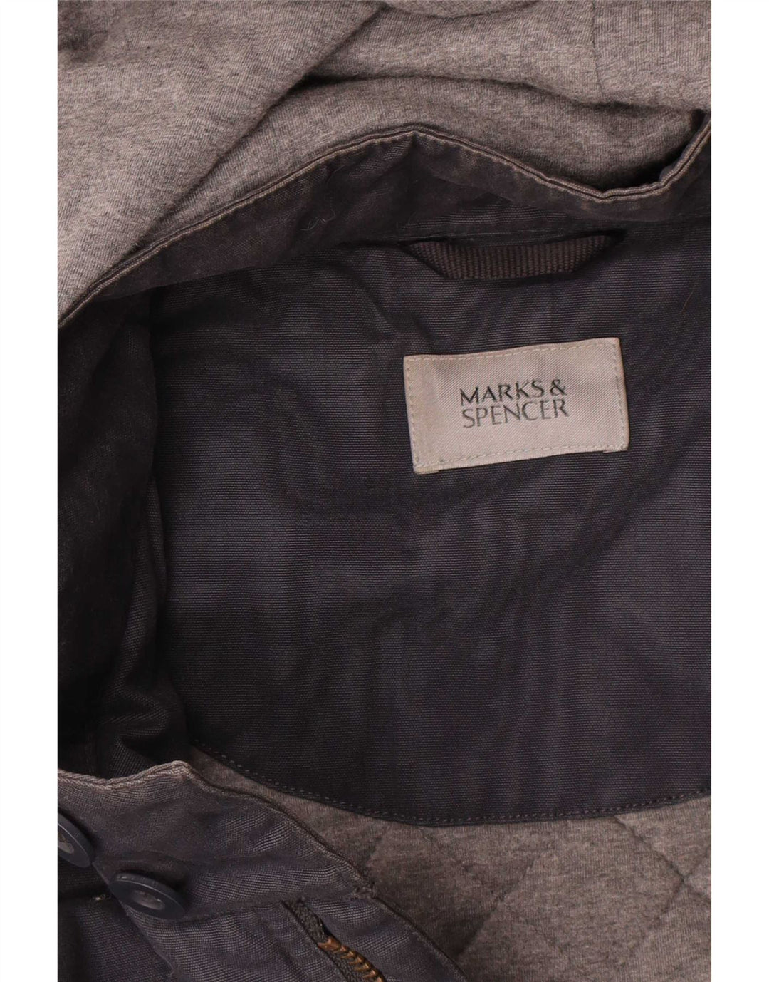 Jachetă parka cu glugă pentru bărbați Marks & Spencer UK 42 XL bleumarin