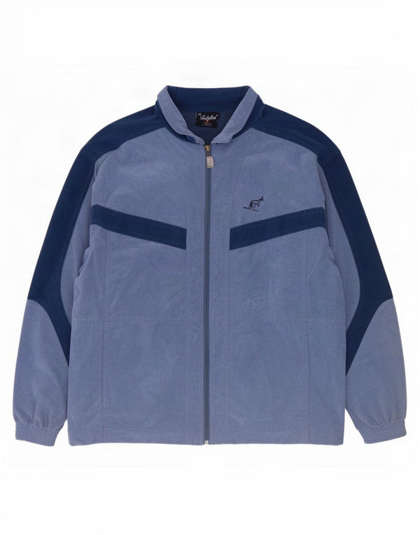 Jachetă de trening pentru bărbați AUSTRALIAN L'ALPINA UK 46 XL Albastru Colorblock