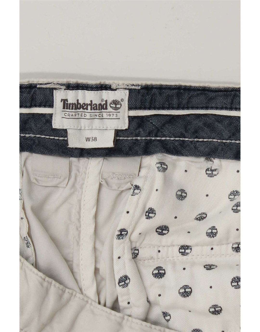 Pantaloni scurți chino pentru bărbați Timberland W38 XL alb