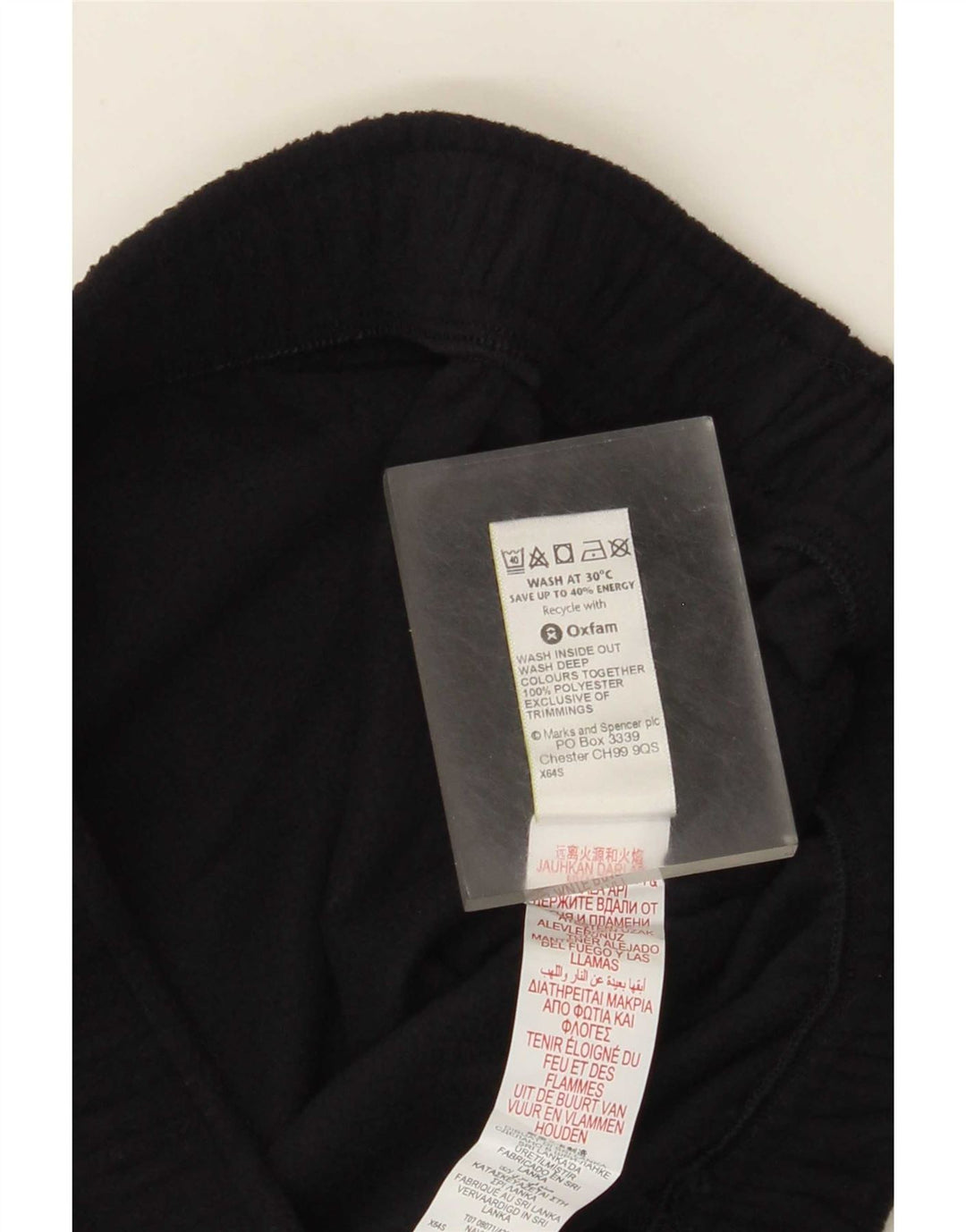 Pantaloni de trening pentru bărbați din lână Marks & Spencer, poliester mediu albastru bleumarin