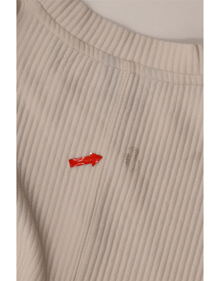 Pulover Dkny pentru femei UK 14 Poliester alb mediu