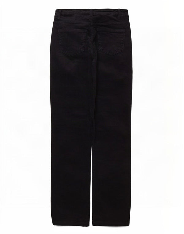 Pantaloni din velur pentru femei Marks & Spencer UK 8 Small W26 L27 Bleumarin