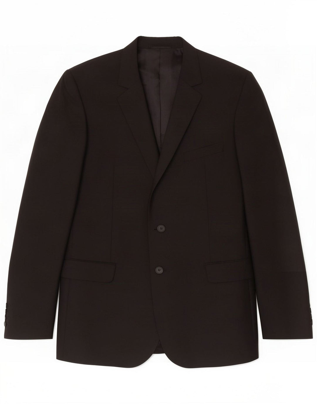 Jachetă pentru bărbați cu 2 nasturi Aquascutum UK 42 XL Lână neagră