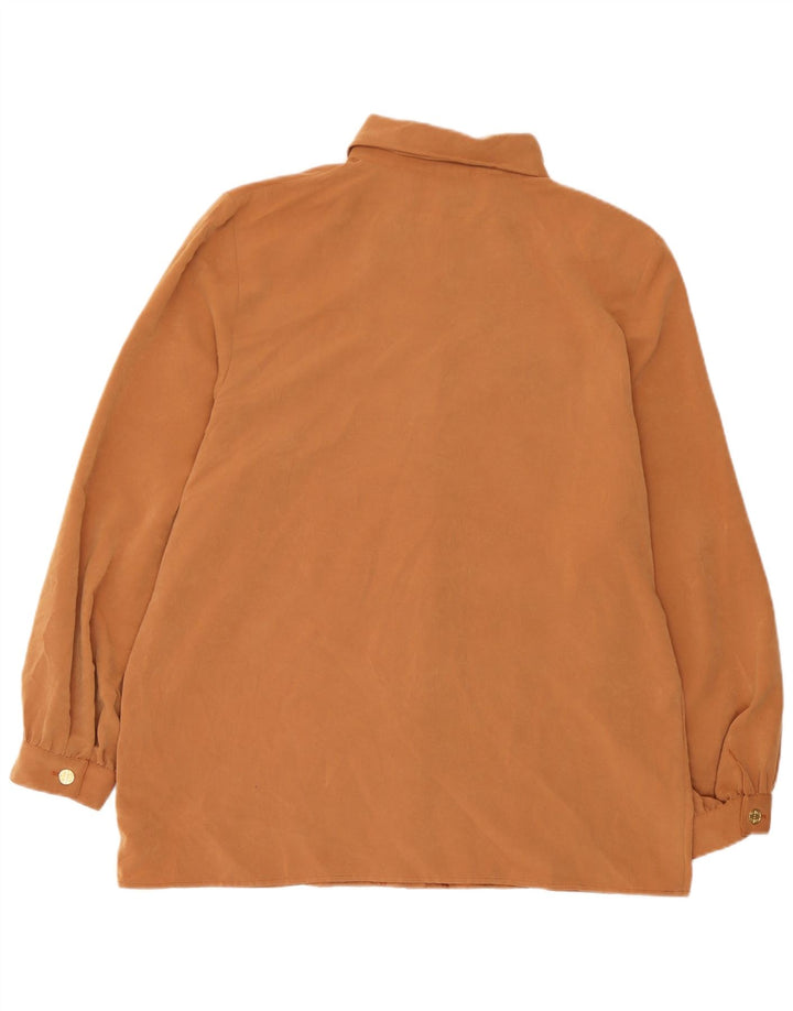 Cămașă C&A YOUR SIXTH SENSE pentru femei UK 18 XL Maro Poliester
