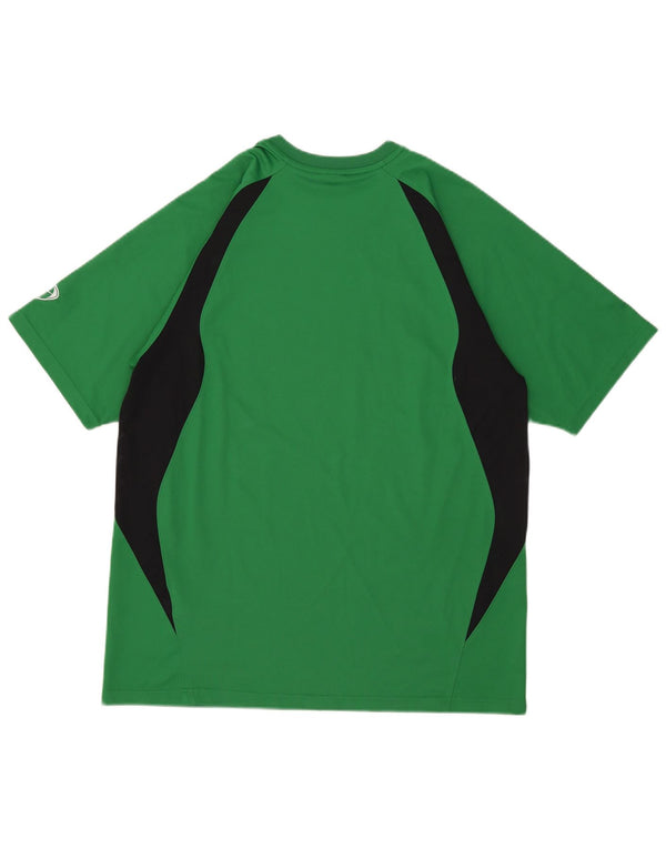 Tricou pentru bărbați Nike Top Marea Britanie 42/44 Poliester color bloc verde mare