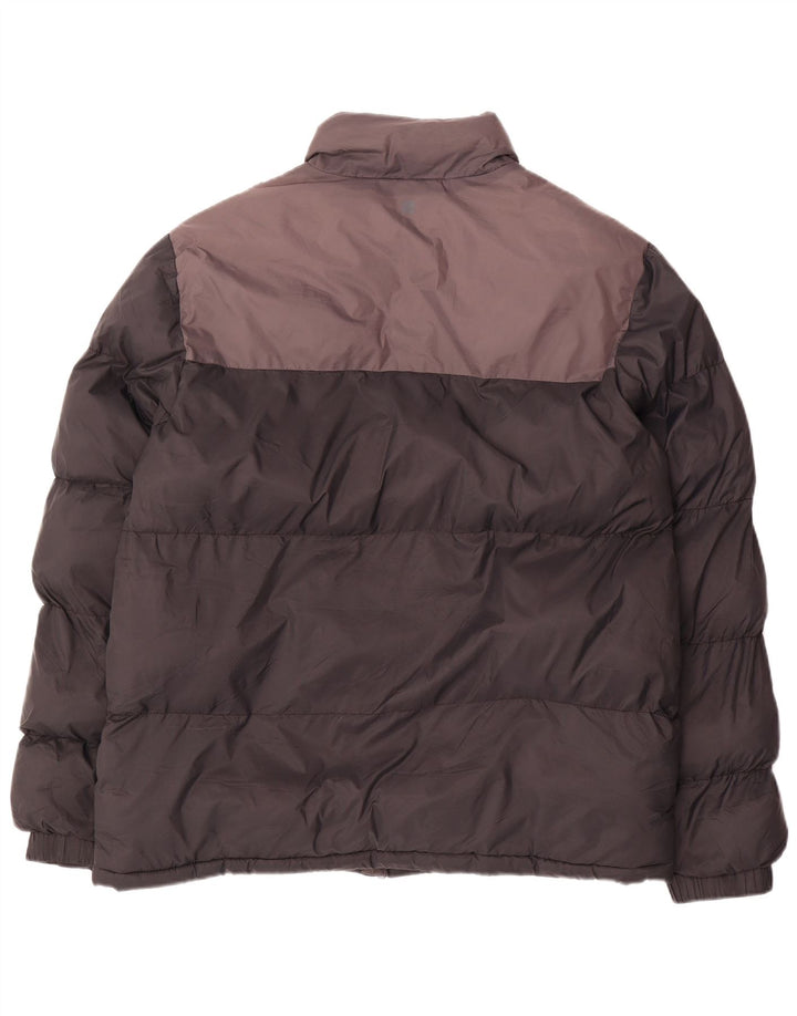 Jachetă căptușită pentru bărbați Mountain Warehouse UK 40, mare, negru, nailon color bloc