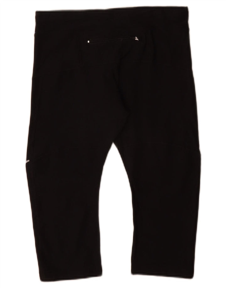 Leggings Capri Nike Dri Fit pentru femei UK 4 XS Poliester negru