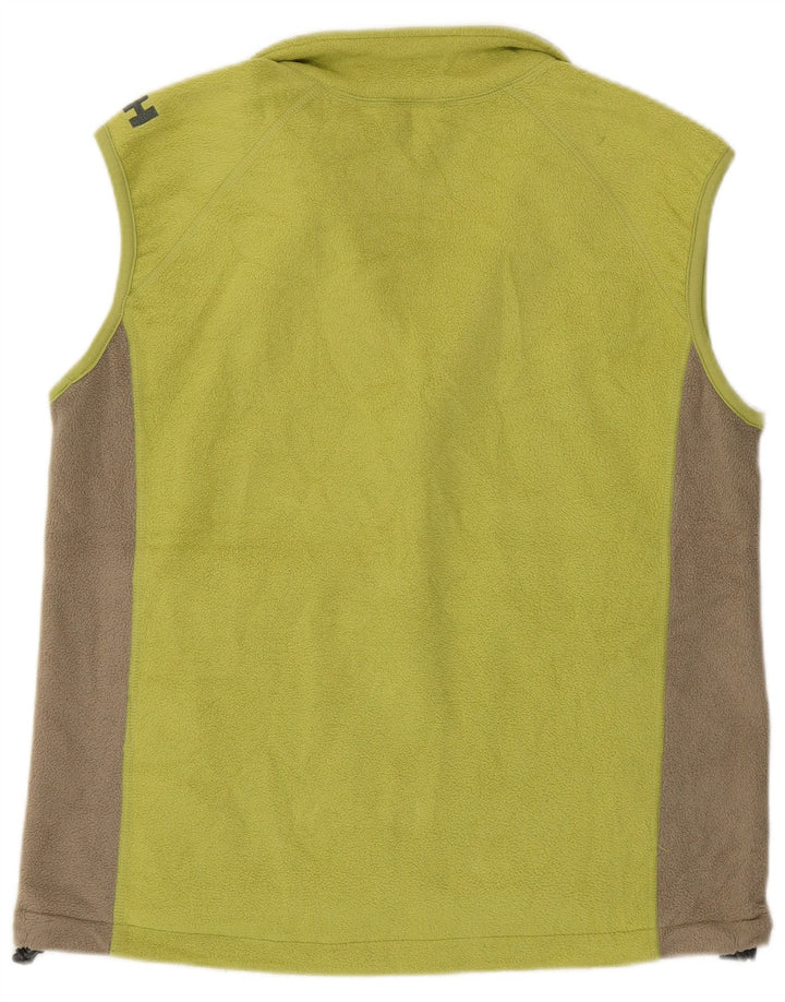 HELLY HANSEN Gilet polar pentru femei UK 16, mare, verde, poliester color bloc