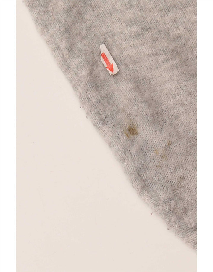 Pulover pentru femei Marks & Spencer cu decolteu triplu UK 16 mare, gri