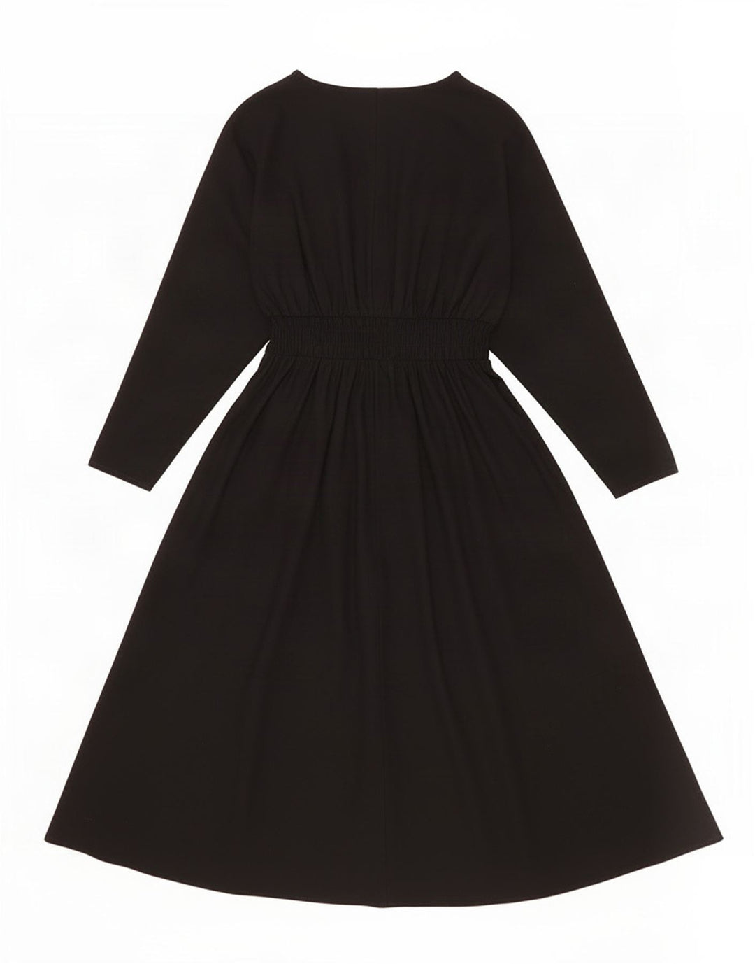 Rochie Maxi pentru femei Zara cu maneci 3/4 UK 14 Poliester mediu negru