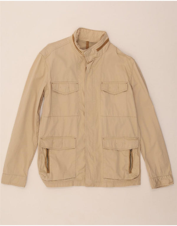 MASSIMO DUTTI Jachetă pentru bărbați, UK 42 XL, bumbac, bej