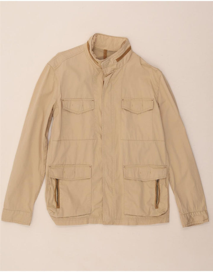 MASSIMO DUTTI Jachetă pentru bărbați, UK 42 XL, bumbac, bej