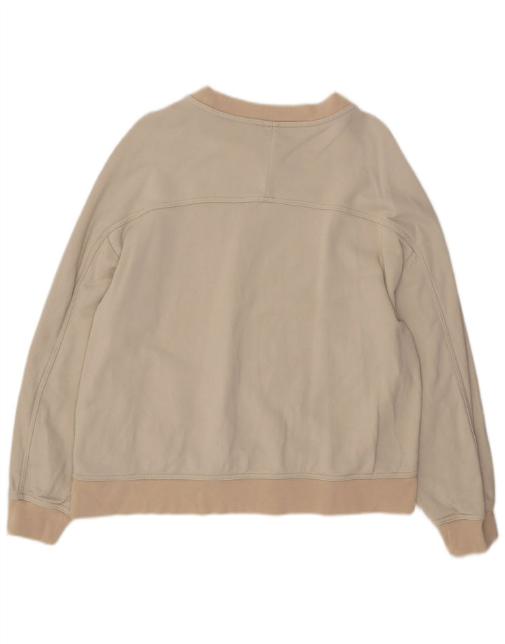 Pulover Cos pentru femei UK 14 Medium Bej Poliamidă