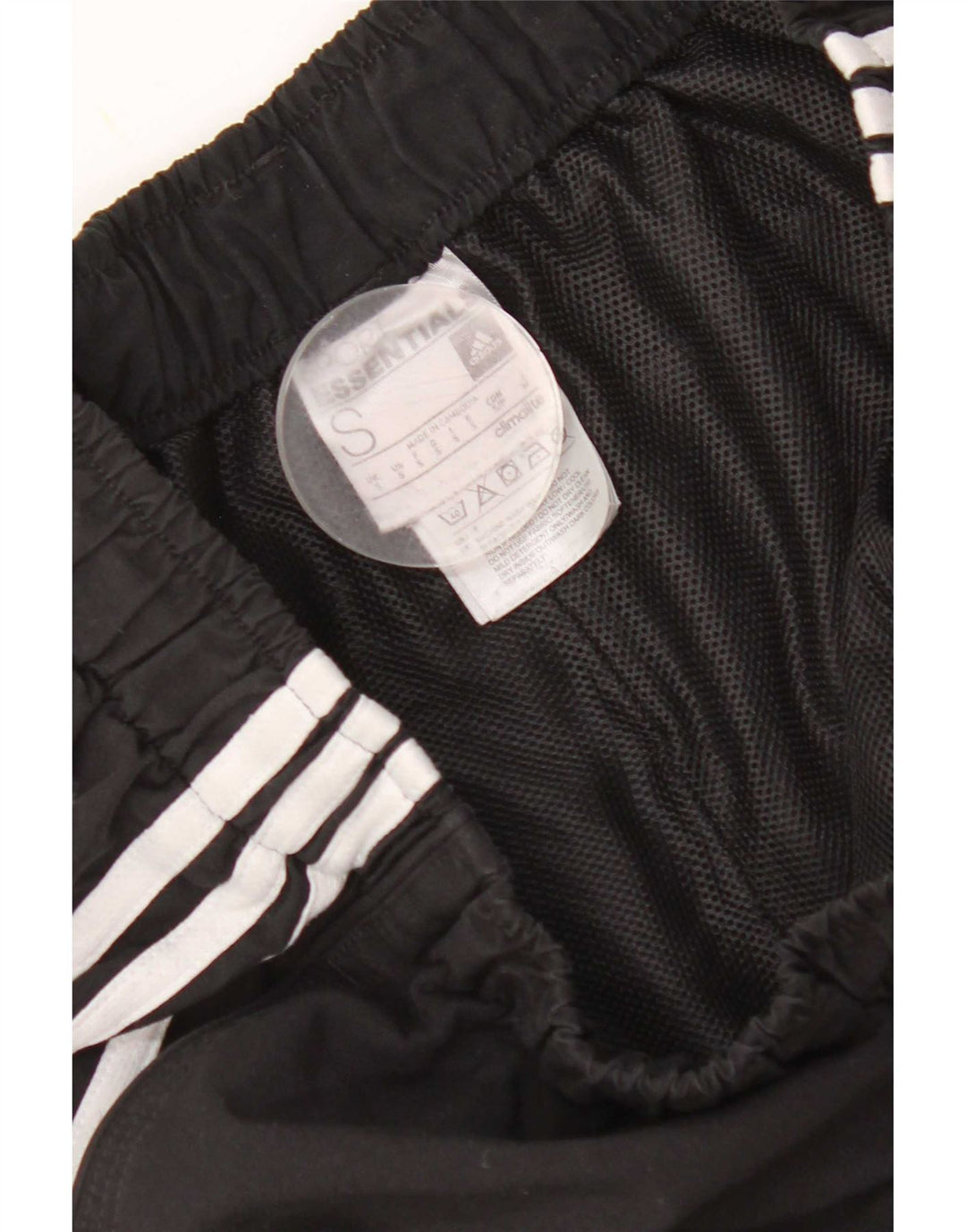 Pantaloni scurți sport adidas Climalite pentru bărbați, poliester negru mic