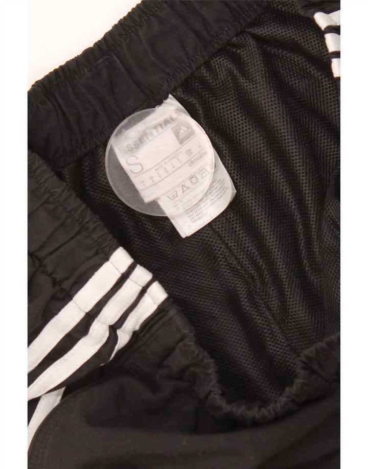 Pantaloni scurți sport adidas Climalite pentru bărbați, poliester negru mic