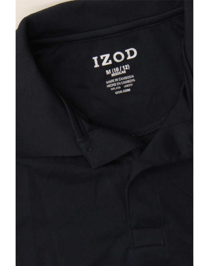 IZOD Boys Regular Polo Shirt 10-11 Years Medium Navy Blue Vintage Izod and Second-Hand Izod from Messina Hembry 