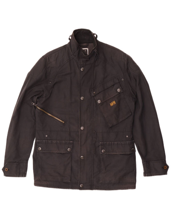 Jachetă G-Star pentru bărbați, UK 42 XL, bumbac negru