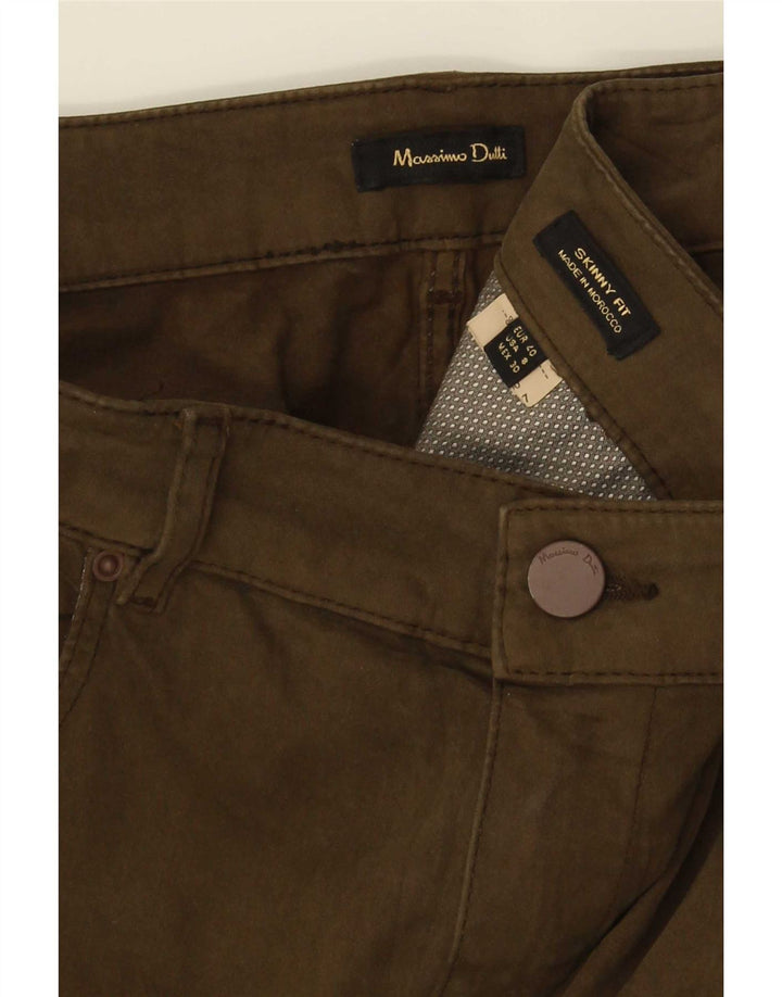 Blugi skinny Massimo Dutti pentru femei EU 40 Medium W30 L30 Verde