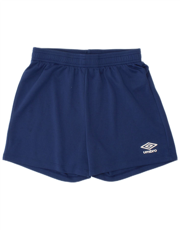 Pantaloni scurți sport Umbro Băieți 9-10 Ani Poliester Mediu Bleumarin