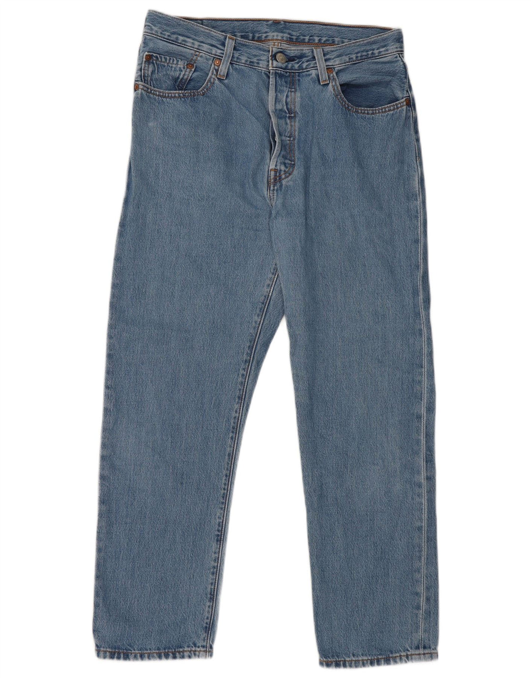 Blugi drepti pentru bărbați Levi's 501 W29 L26 Bumbac albastru