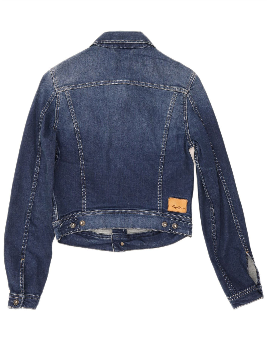 PEPE Jeans Jachetă de blugi pentru femei UK 10 Small Blue Bumbac