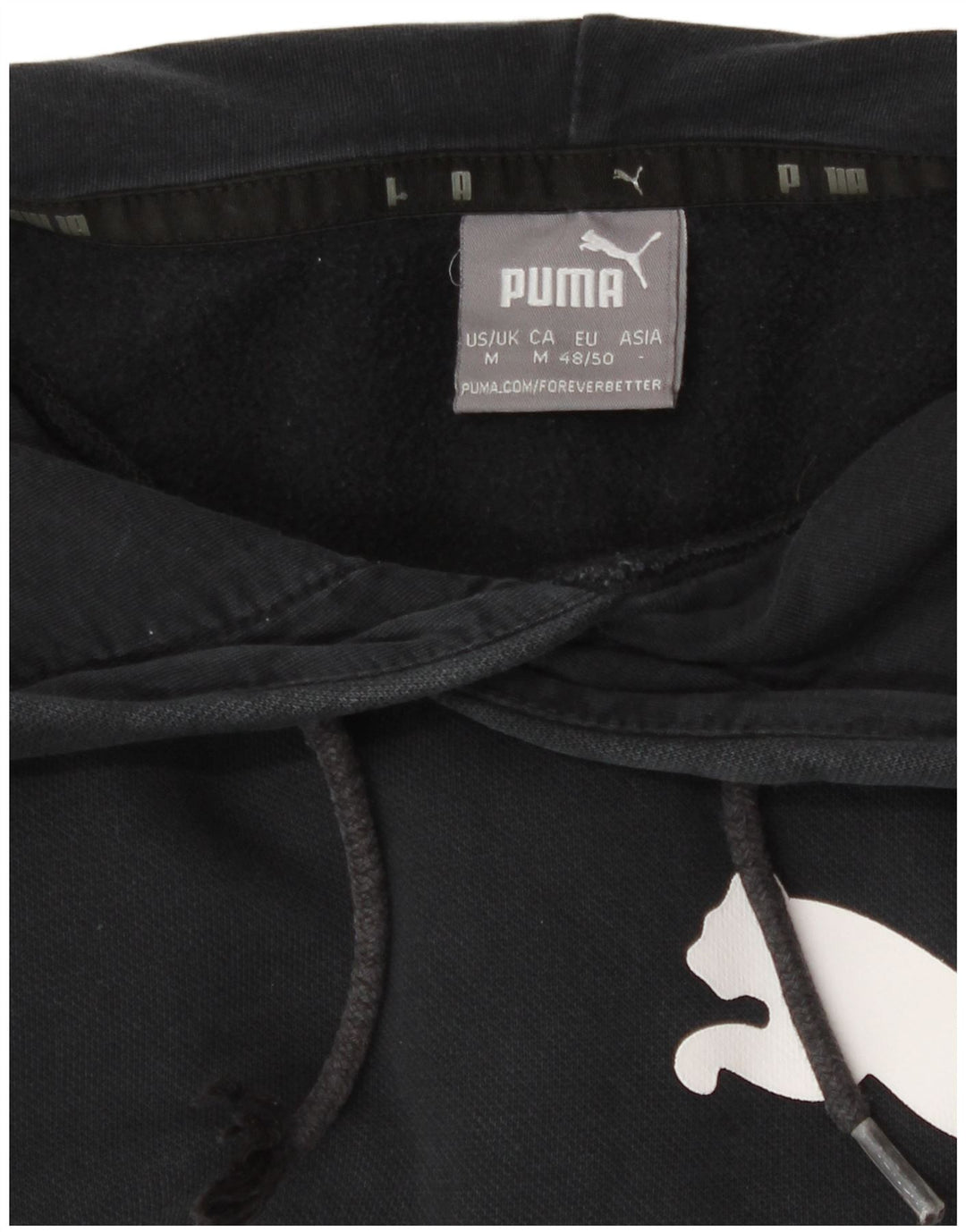 Pulover pentru bărbați Puma Graphic Hoodie, bumbac mediu negru
