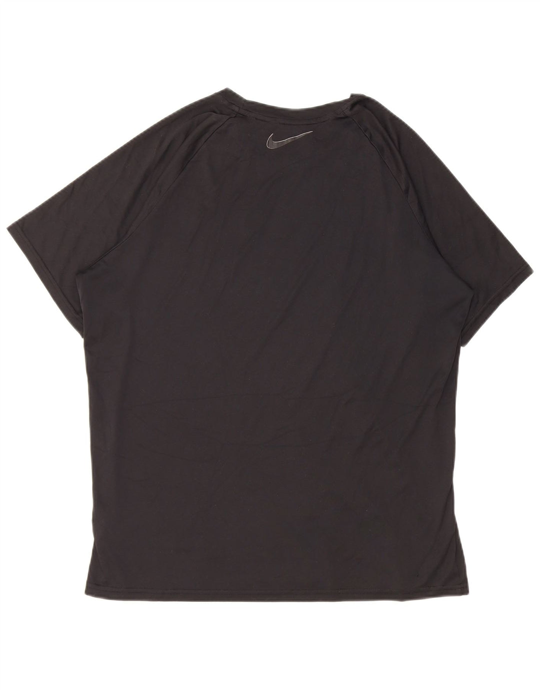 Tricou grafic Nike Dri Fit pentru bărbați Top Medium Negru Poliester