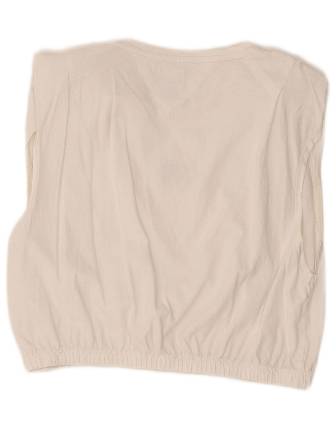 Top cu vestă crop pentru femei Tommy Hilfiger UK 14 Large White