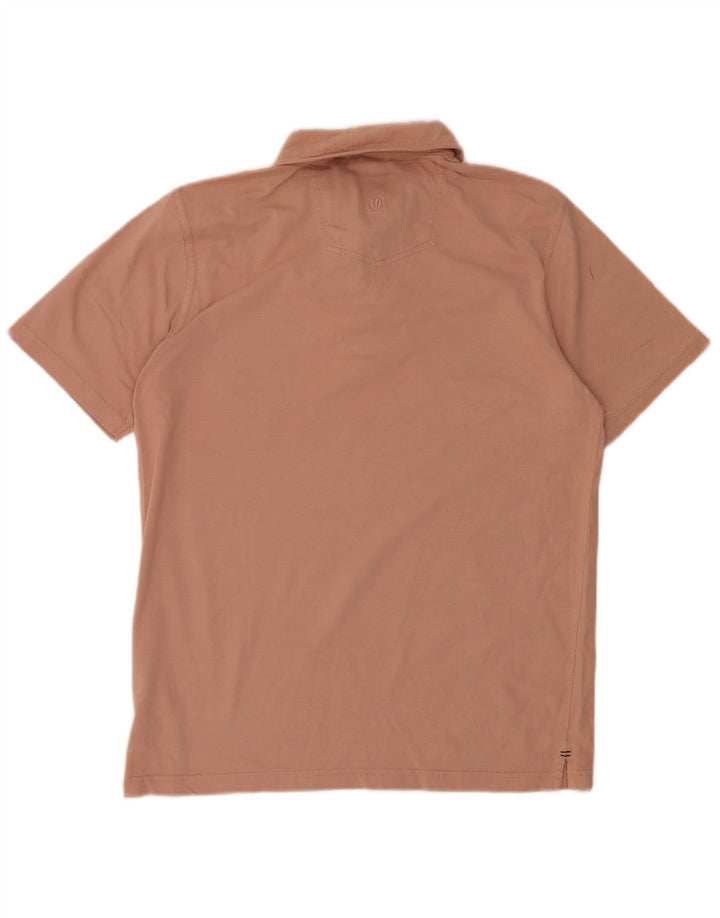 Tricou polo pentru bărbați Fat Face, mare, roz din bumbac