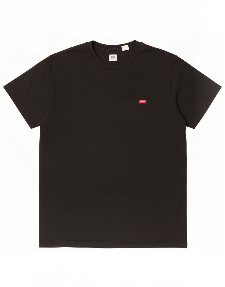 Tricou pentru bărbați Levi's Top mare din bumbac negru