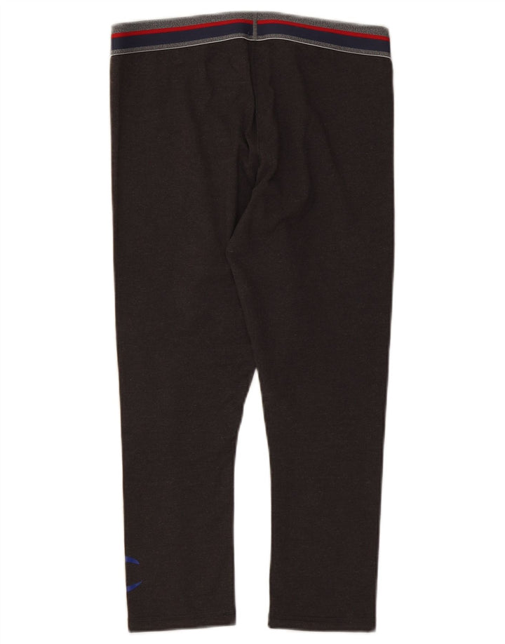 Legging Capri cu grafic pentru femei Champion UK 12, bumbac maro mediu