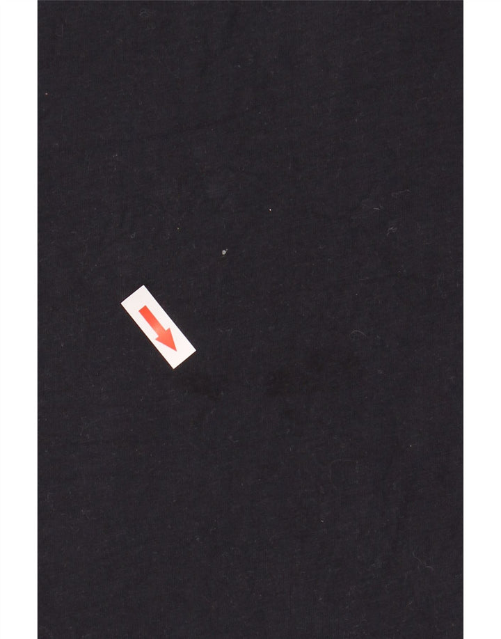 Tricou pentru bărbați Reiss Top mic bumbac negru