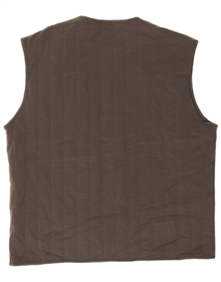 Gilet căptușit pentru bărbați Zara UK 40, mare, gri, poliester