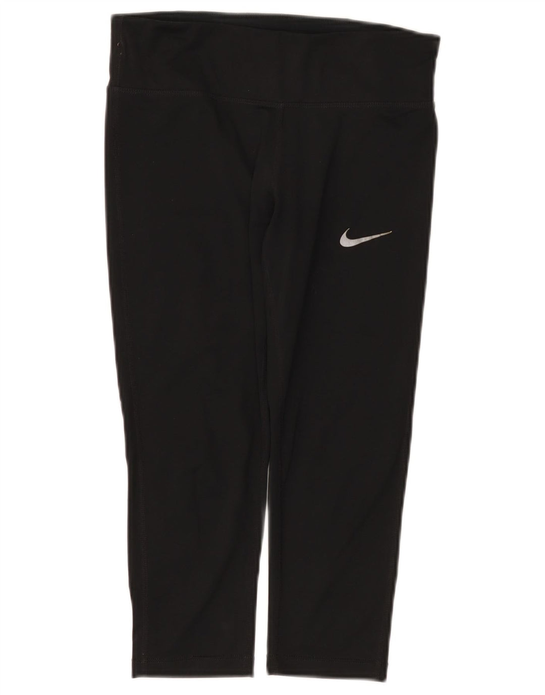 Leggings capri Nike Dri Fit pentru femei UK 8 Small Black