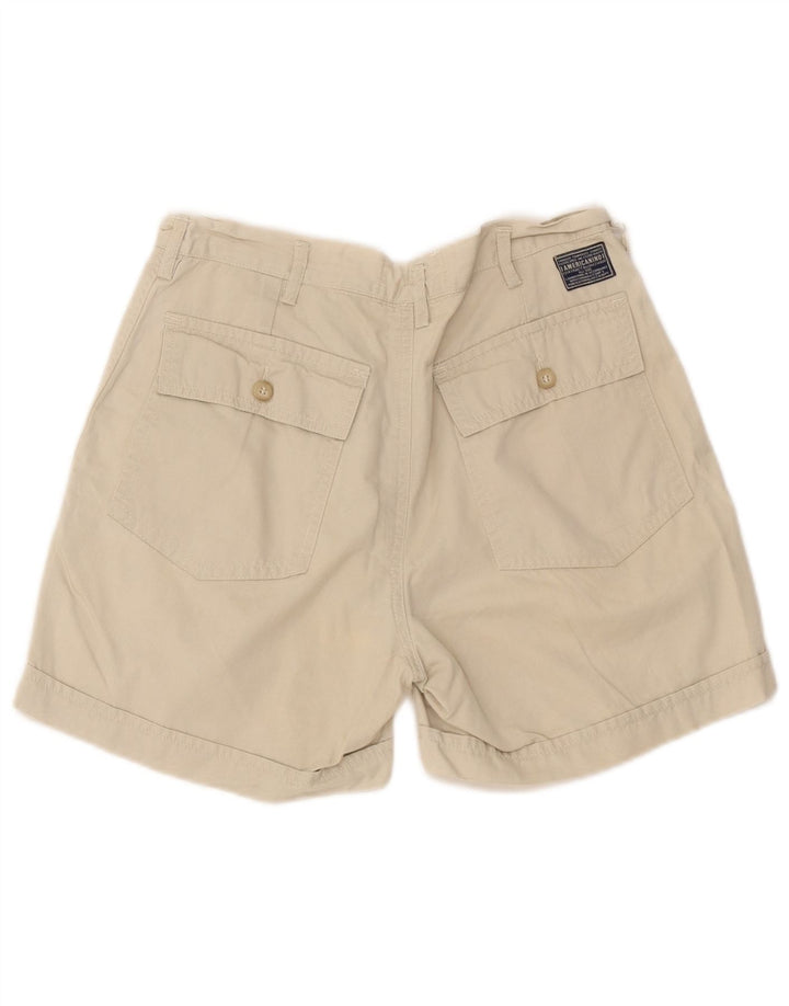 Pantaloni scurți chino americanino pentru femei W30 Bej mediu