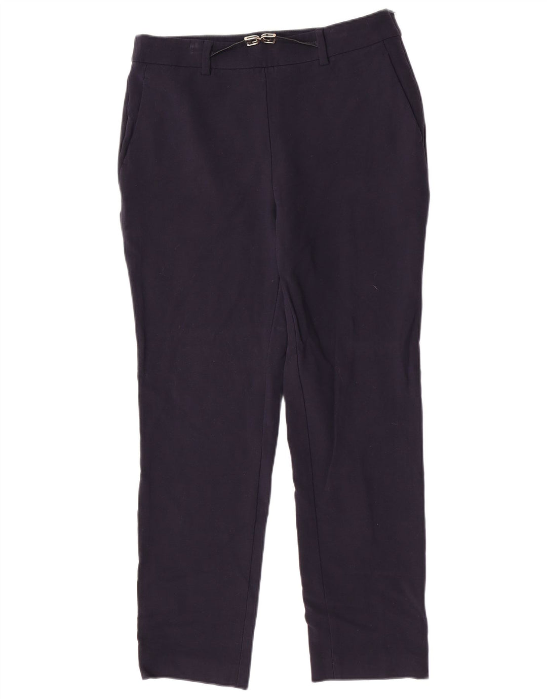Massimo Dutti Pantaloni de costum subțiri pentru femei EU 40 Mediu L30 L27 Lână bleumarin