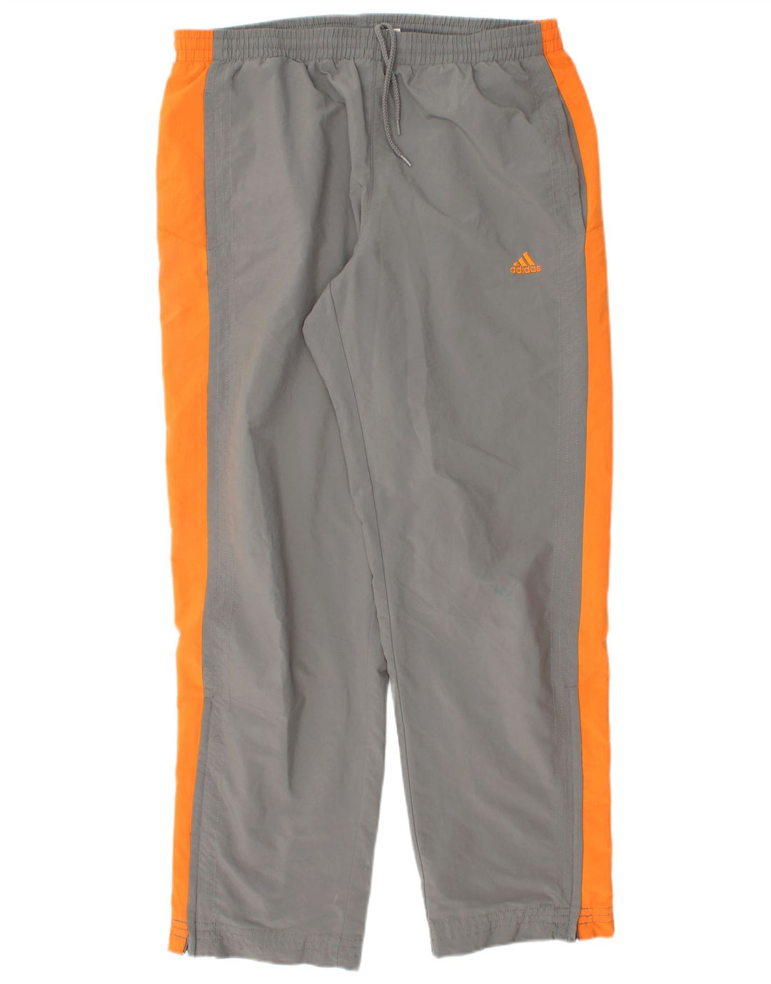Pantaloni de trening ADIDAS pentru bărbați Marea Britanie 40/42 Gri mediu Poliester color bloc