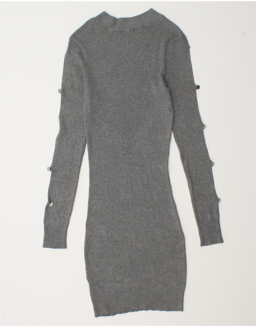 Rochie Jumper pentru femei Lipsy UK 14 Medium Gri Viscose