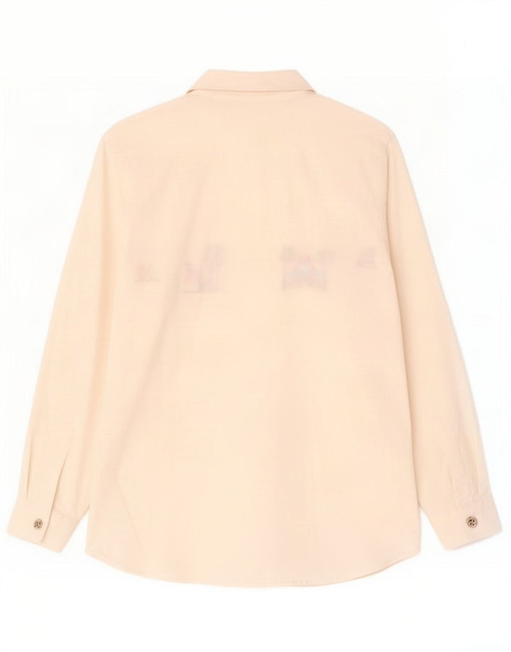 Cămașă cu grafică vintage pentru femei UK 14 Medium Off White