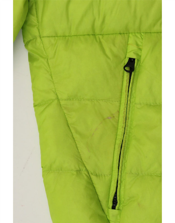 Jachetă Blauer pentru femei Crop căptușită UK 10 Small Green Poliamidă