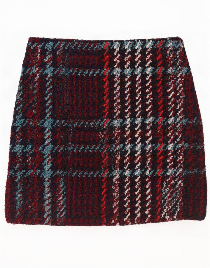 Fusta mini pentru femei Marks & Spencer UK 16 Large W34 Multicolor Check