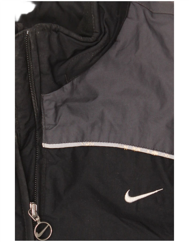 Jachetă Windbreaker pentru băieți Nike 13-14 ani XL Negru Colorblock Nylon