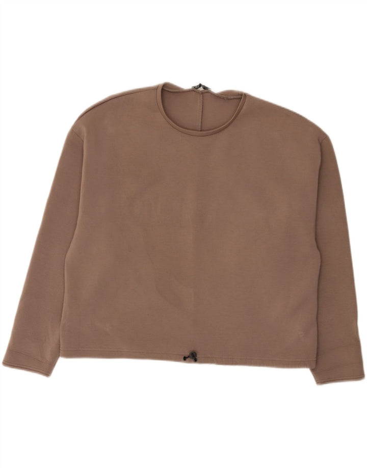 Pulover pentru damă Zara UK 16 Maro Viscoză