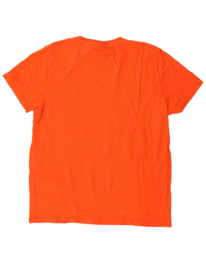Tricou grafic pentru bărbați Superdry Top 2XL bumbac portocaliu
