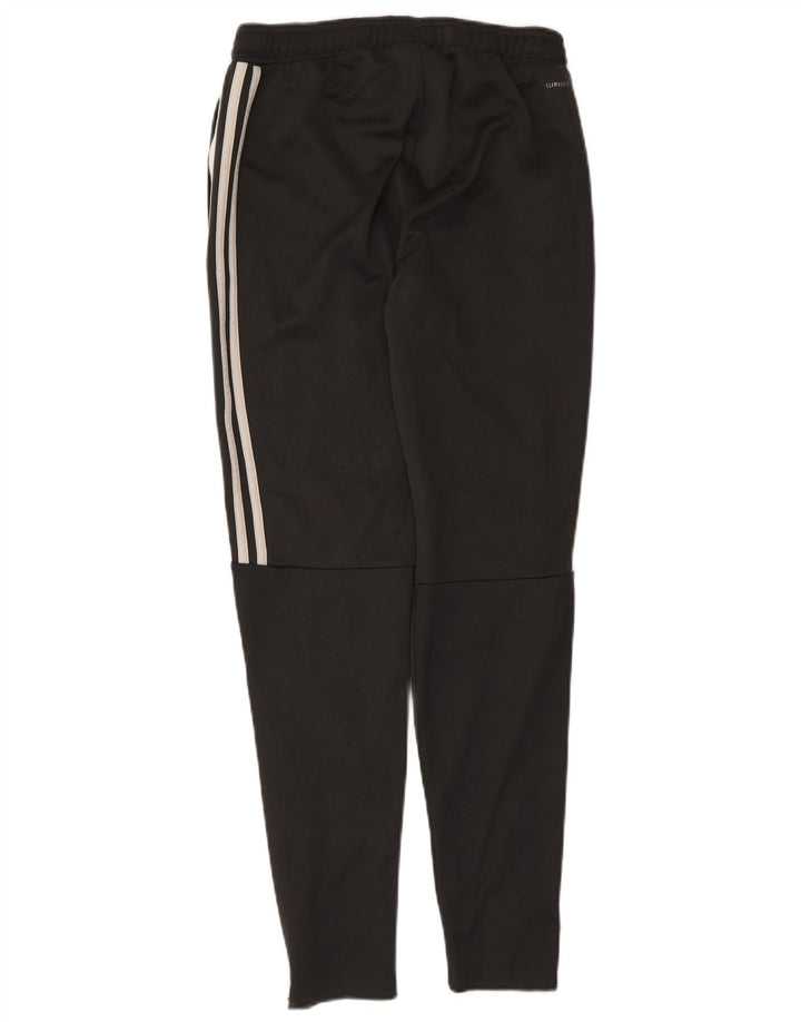 Pantaloni de trening Adidas pentru bărbați UK 8/10 Poliester negru mic