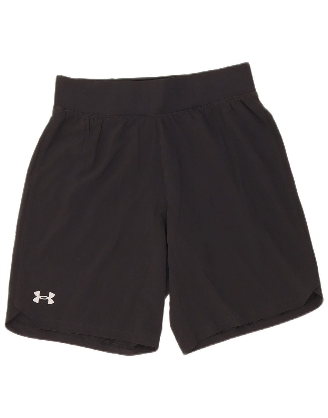 Pantaloni scurți sport Under Armour pentru bărbați, poliester mediu negru