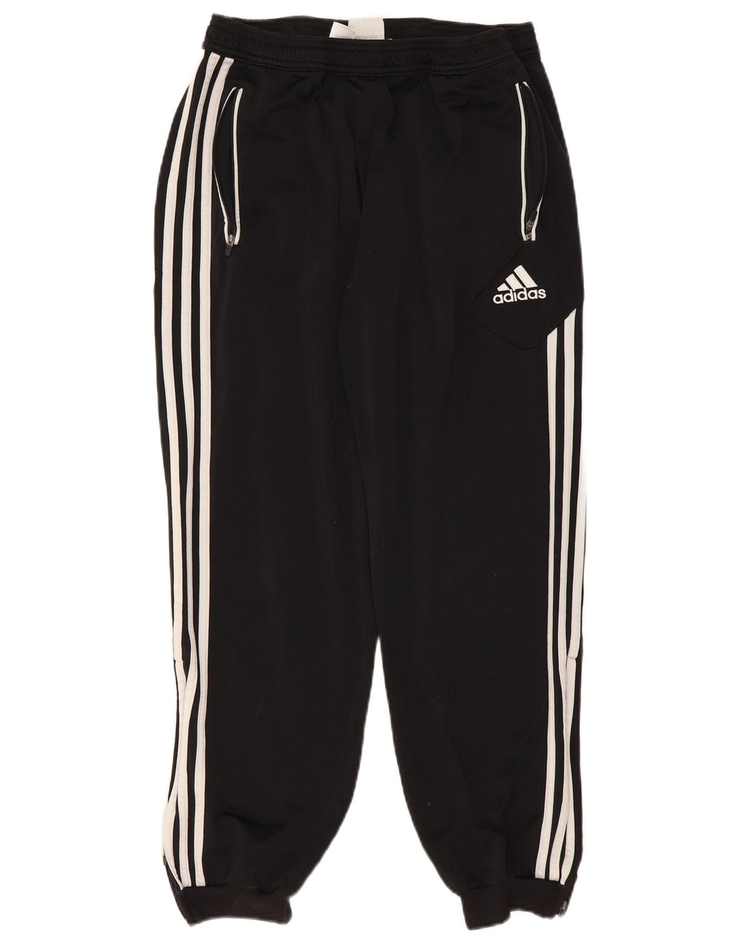 Pantaloni de trening pentru bărbați Adidas Joggeri UK 40/42 Poliester mediu negru